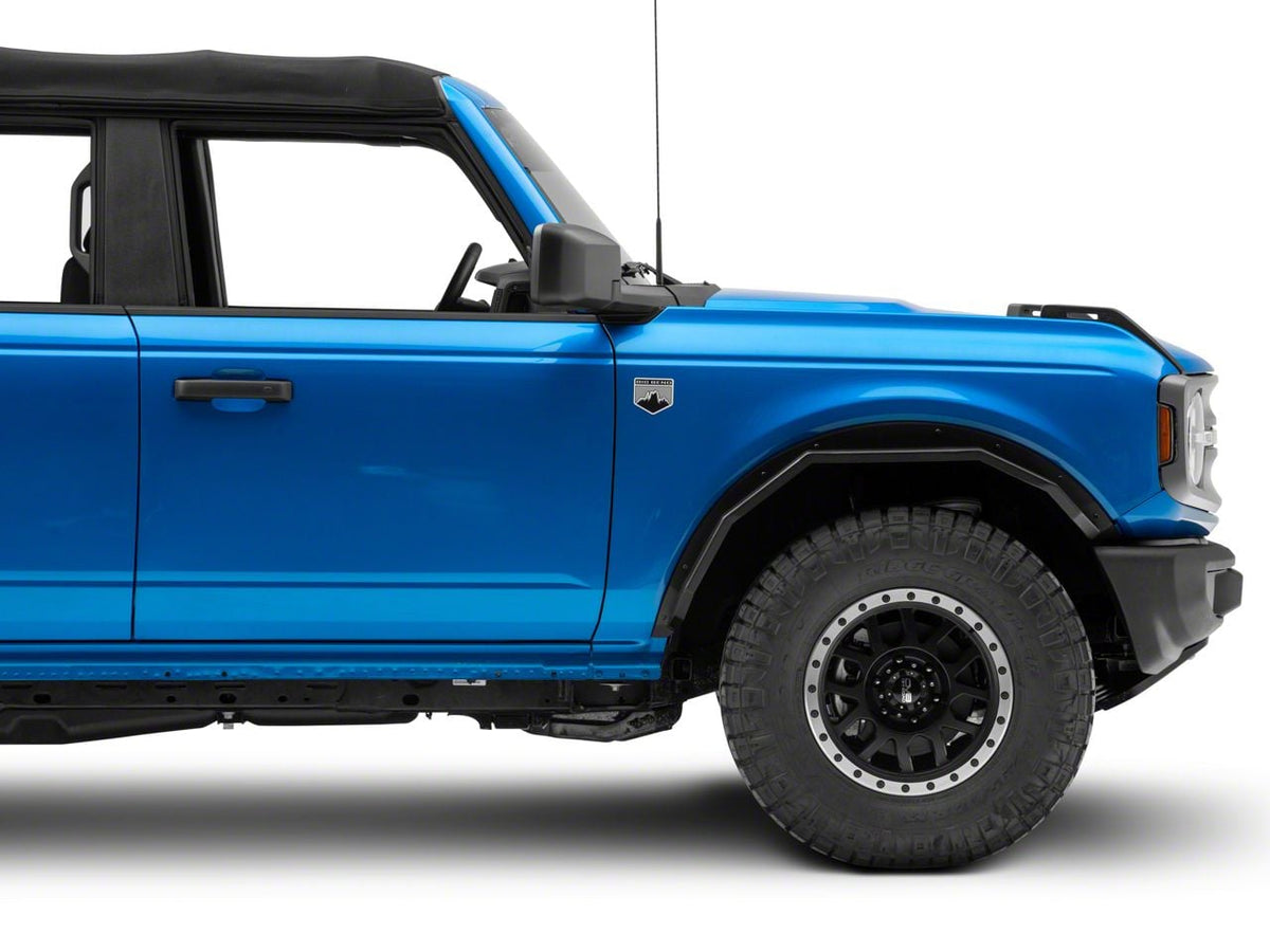 2021-2026 Ford Bronco Front Fender Flares | Barricade HD Plate Style