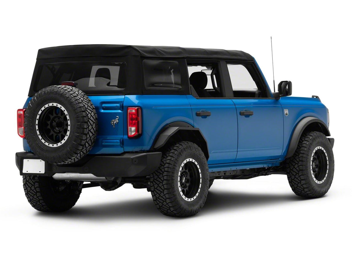 2021-2026 Ford Bronco 4-Door Rear Fender Flares | Barricade HD Plate Style