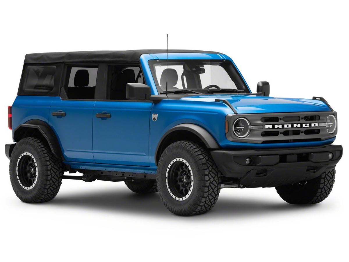 2021-2026 Ford Bronco 4-Door Rear Fender Flares | Barricade HD Plate Style