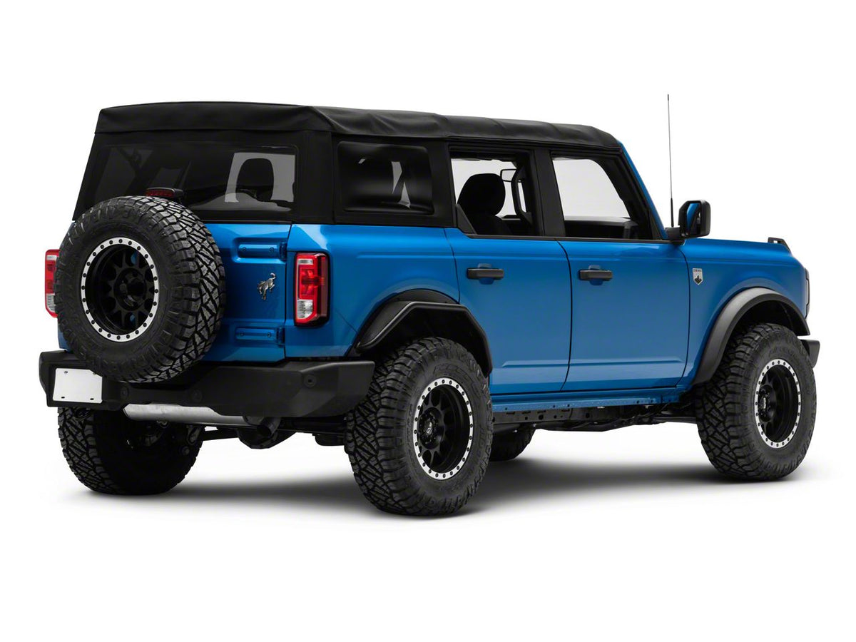2021-2026 Ford Bronco 4-Door Rear Fender Flares | Barricade HD Tubular