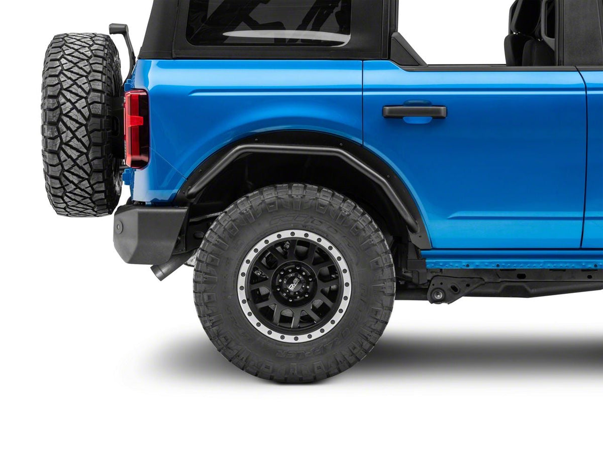 2021-2026 Ford Bronco 4-Door Rear Fender Flares | Barricade HD Tubular