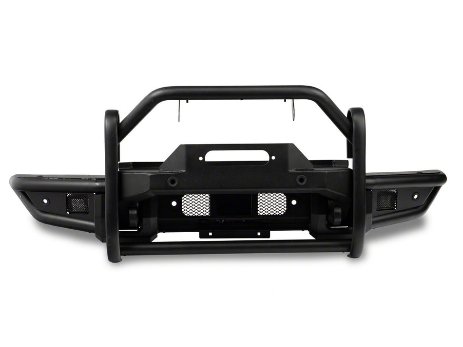 RedRock HD Tubular Front Winch Mount Bumper with LED Fog Lights and Grille Guard for Ford Bronco - view 7