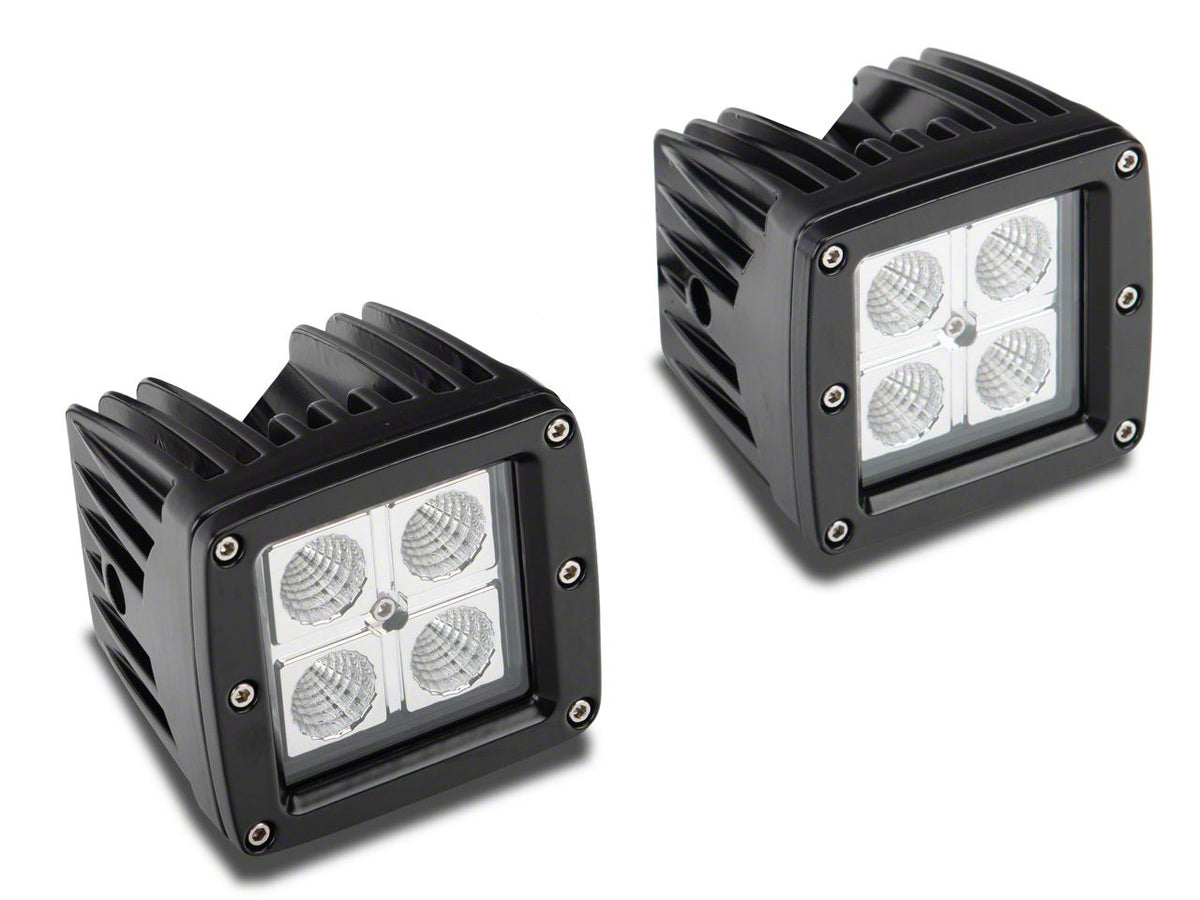 RedRock HD Tubular Front Winch Mount Bumper with LED Fog Lights and Grille Guard for Ford Bronco - view 9