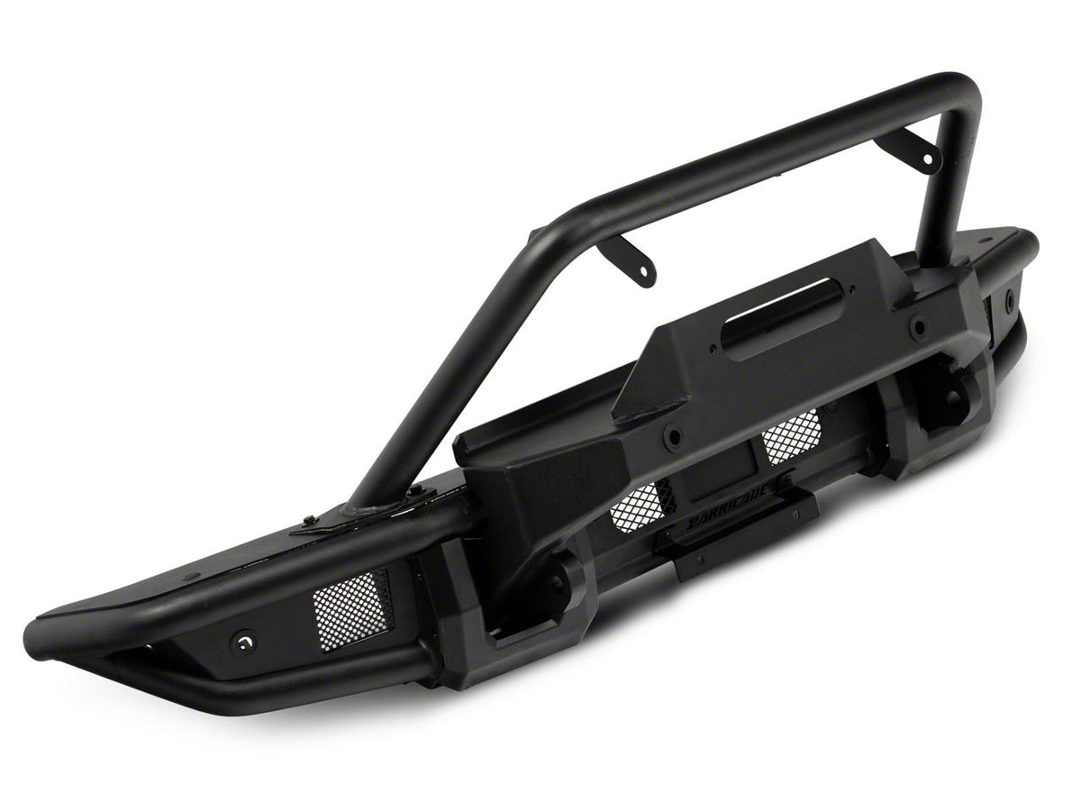 RedRock HD Tubular Front Winch Mount Bumper with LED Fog Lights and Skid Plate for Ford Bronco - view 7