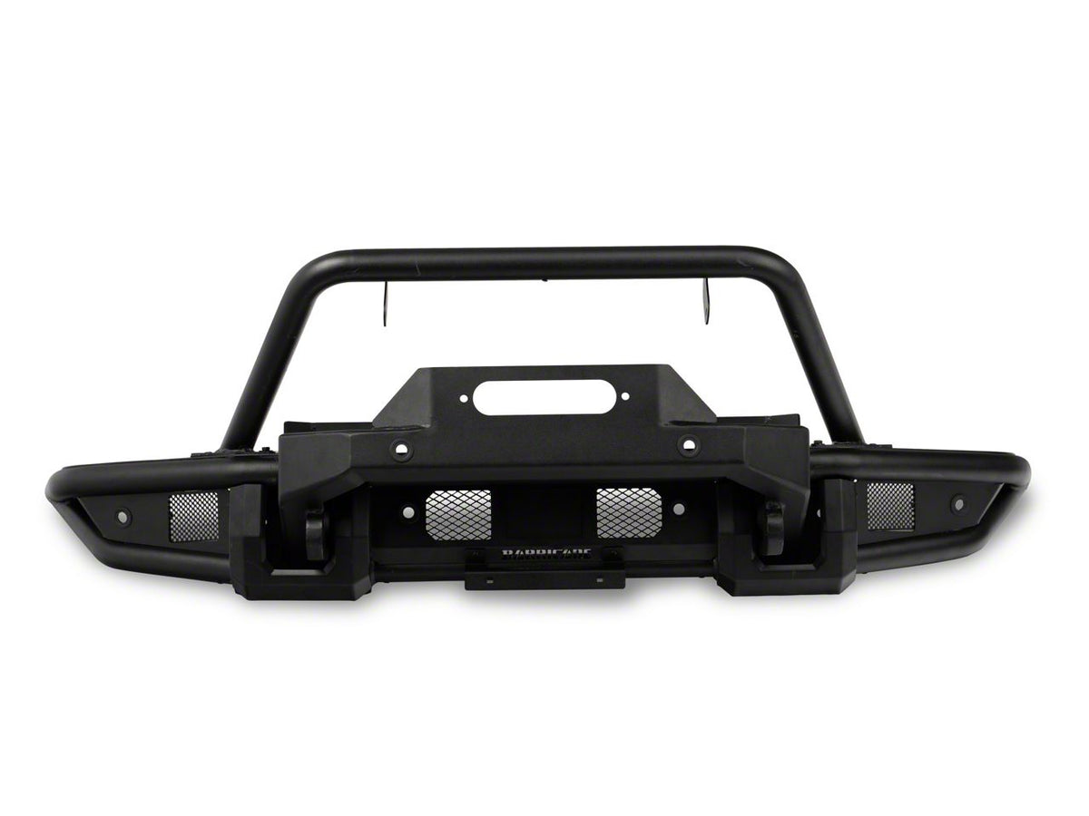RedRock HD Tubular Front Winch Mount Bumper with LED Fog Lights and Skid Plate for Ford Bronco - view 8