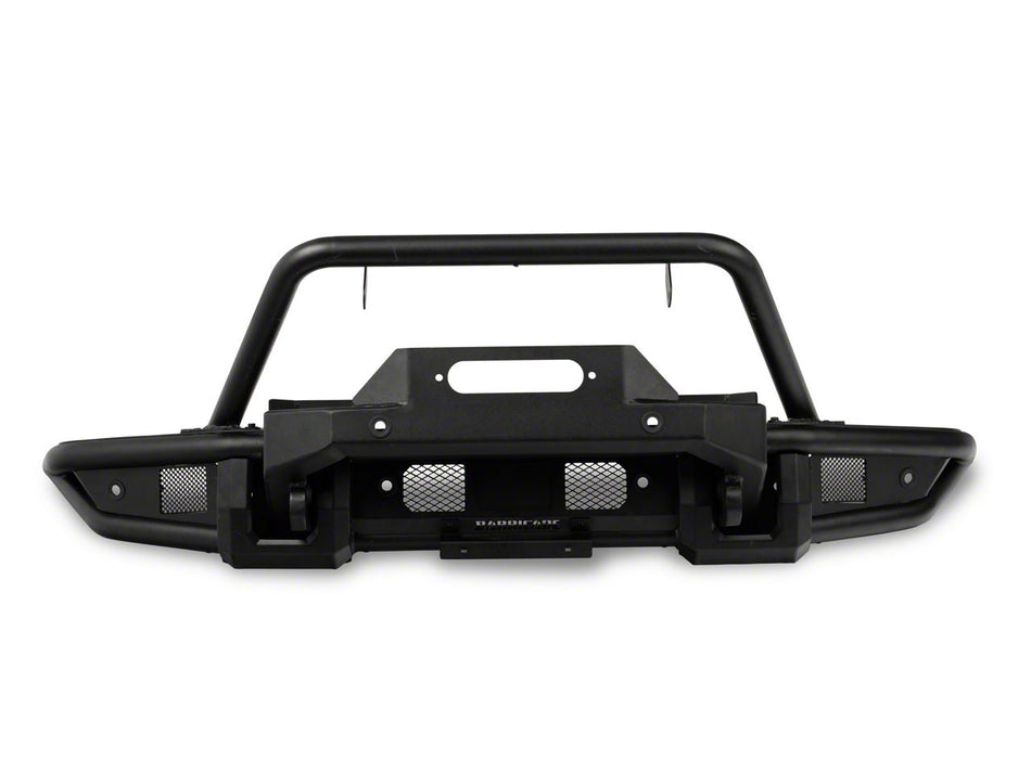 RedRock HD Tubular Front Winch Mount Bumper with LED Fog Lights and Skid Plate for Ford Bronco - view 8