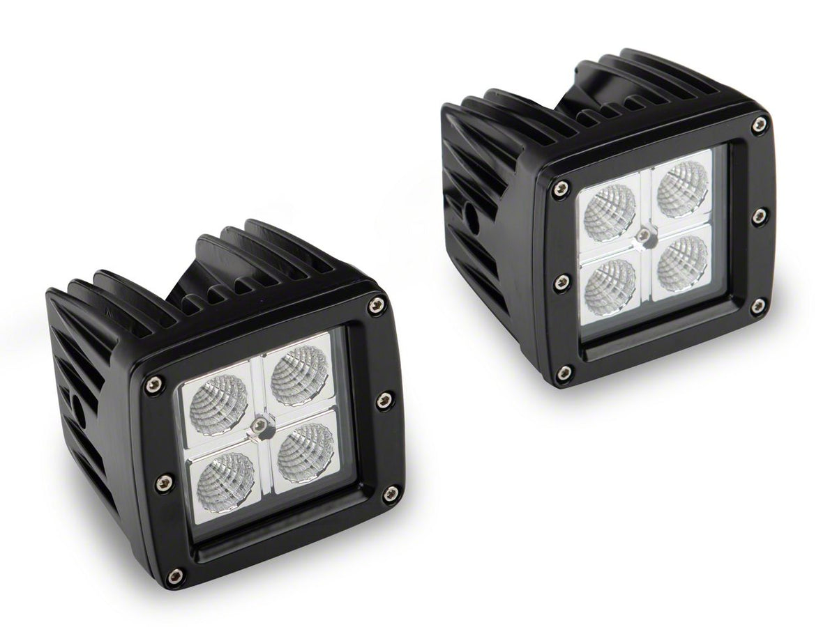 RedRock HD Tubular Front Winch Mount Bumper with LED Fog Lights, Grille Guard and Skid Plate for Ford Bronco - view 12