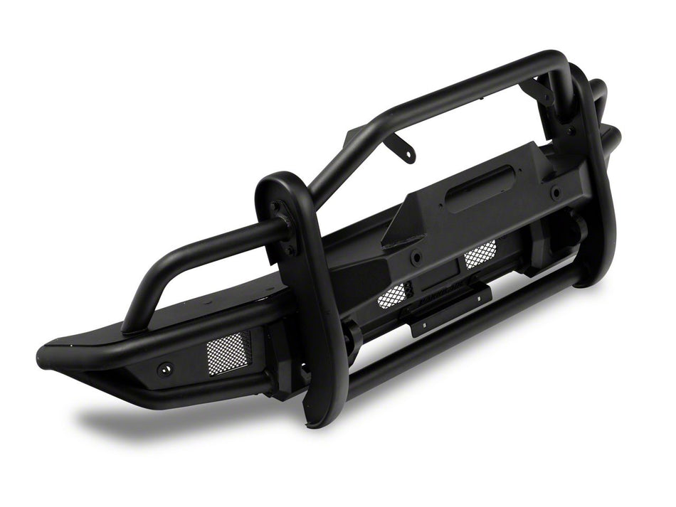 RedRock HD Tubular Front Winch Mount Bumper with LED Fog Lights, Grille Guard and Skid Plate for Ford Bronco - view 7