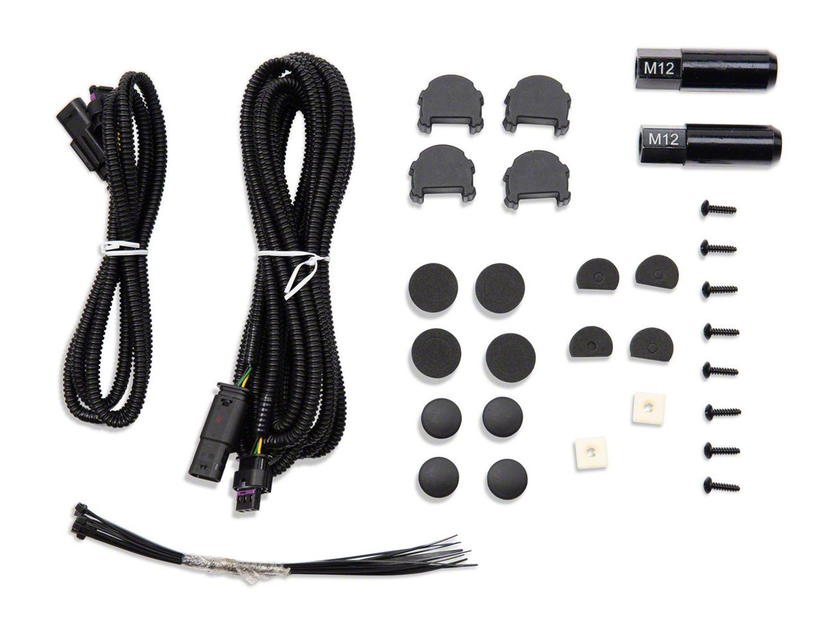 RedRock HD Tubular Front Winch Mount Bumper with LED Fog Lights, Grille Guard and Skid Plate for Ford Bronco - view 10