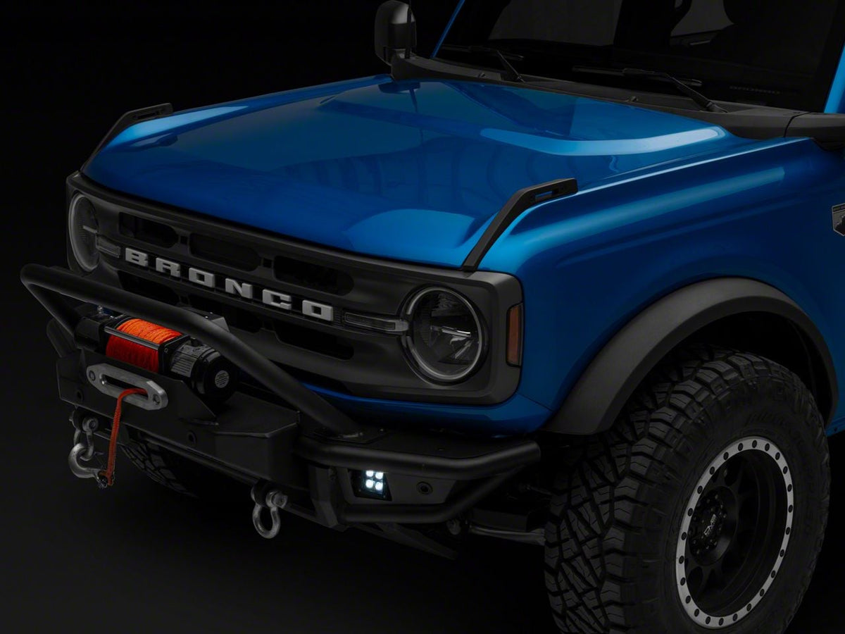 2021-2026 Ford Bronco Winch Front Bumper with LED Fog Lights | Barricade HD Tubular