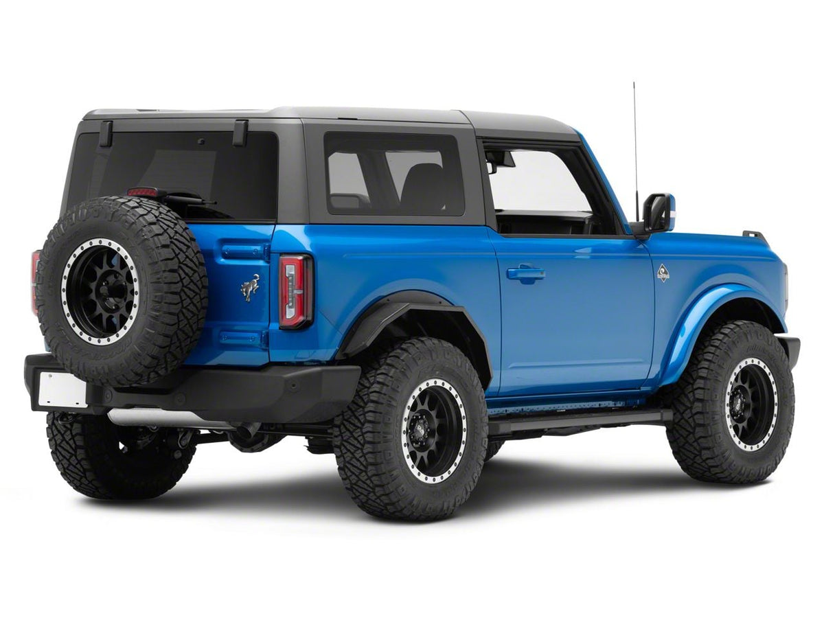 2021-2025 Ford Bronco 2-Door Rear Fender Flares | Barricade HD Plate Style