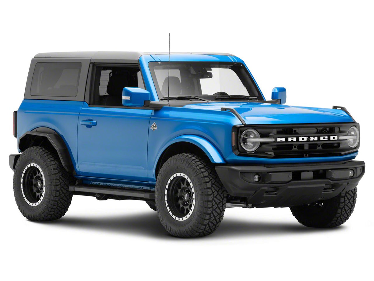 2021-2025 Ford Bronco 2-Door Rear Fender Flares | Barricade HD Plate Style