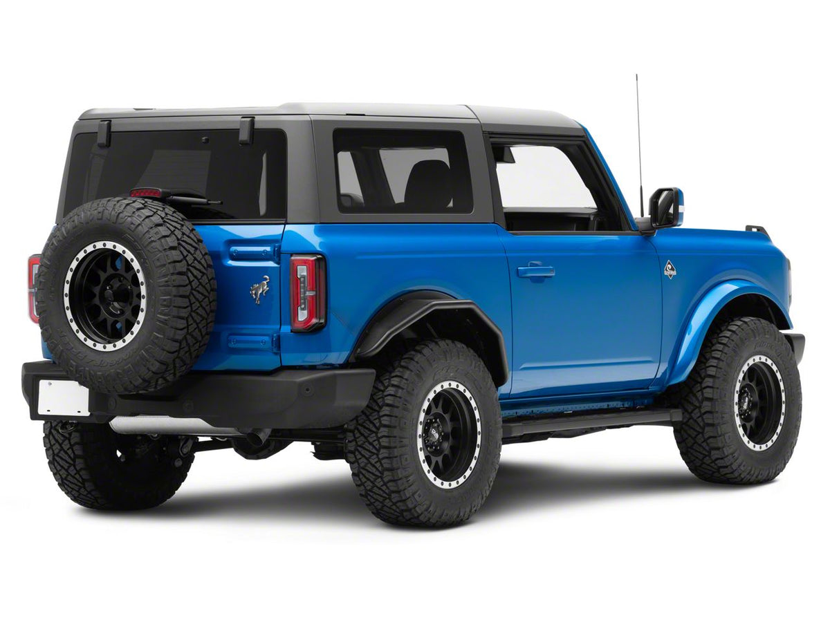 2021-2026 Ford Bronco 2-Door Rear Fender Flares | Barricade HD Tubular