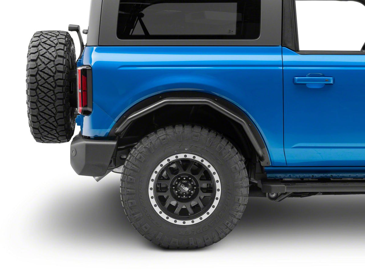 2021-2026 Ford Bronco 2-Door Rear Fender Flares | Barricade HD Tubular