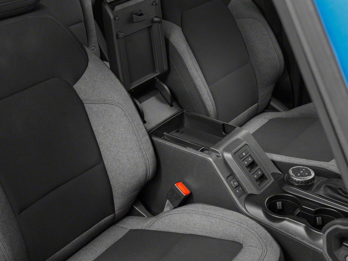 RedRock Arm Rest Lower Storage Tray - Rubber Coated for Ford Bronco - view 2