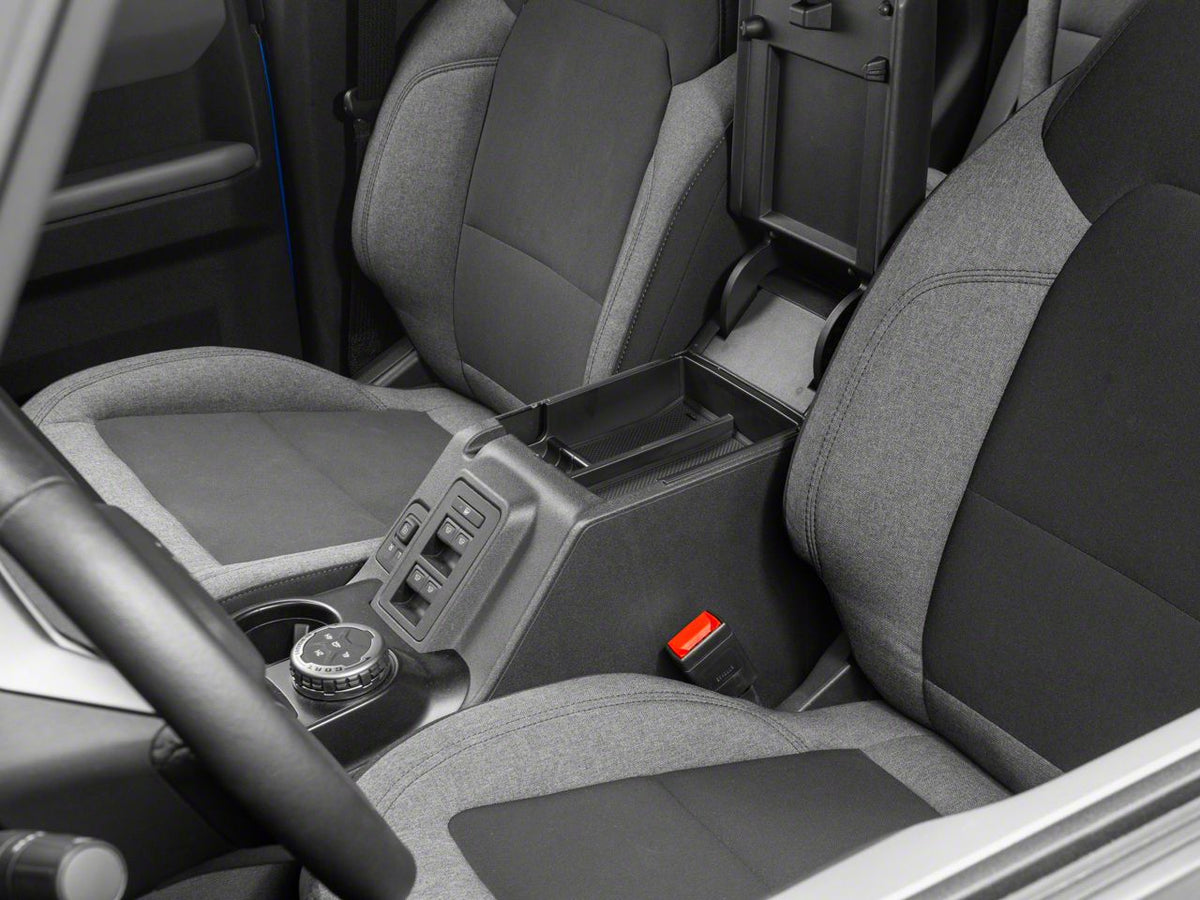 RedRock Arm Rest Lower Storage Tray - Rubber Coated for Ford Bronco - view 4