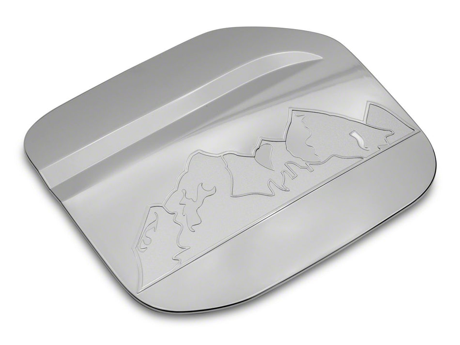 RedRock Fuel Door Cover - Chrome for Ford Bronco - view 4