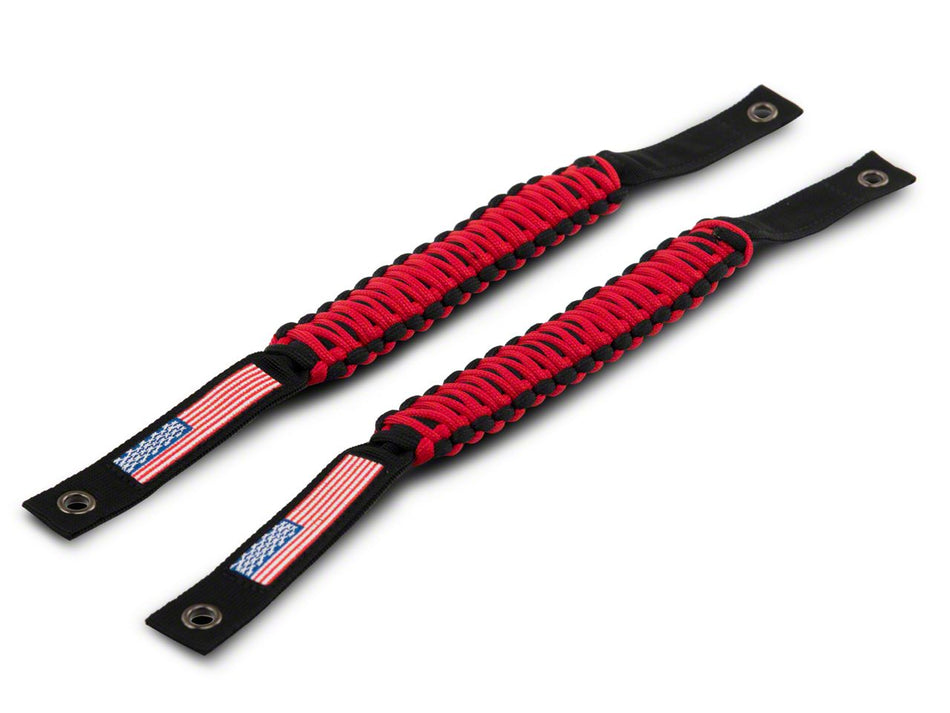 RedRock Paracord Grab Handles - Red for Ford Bronco - view 5