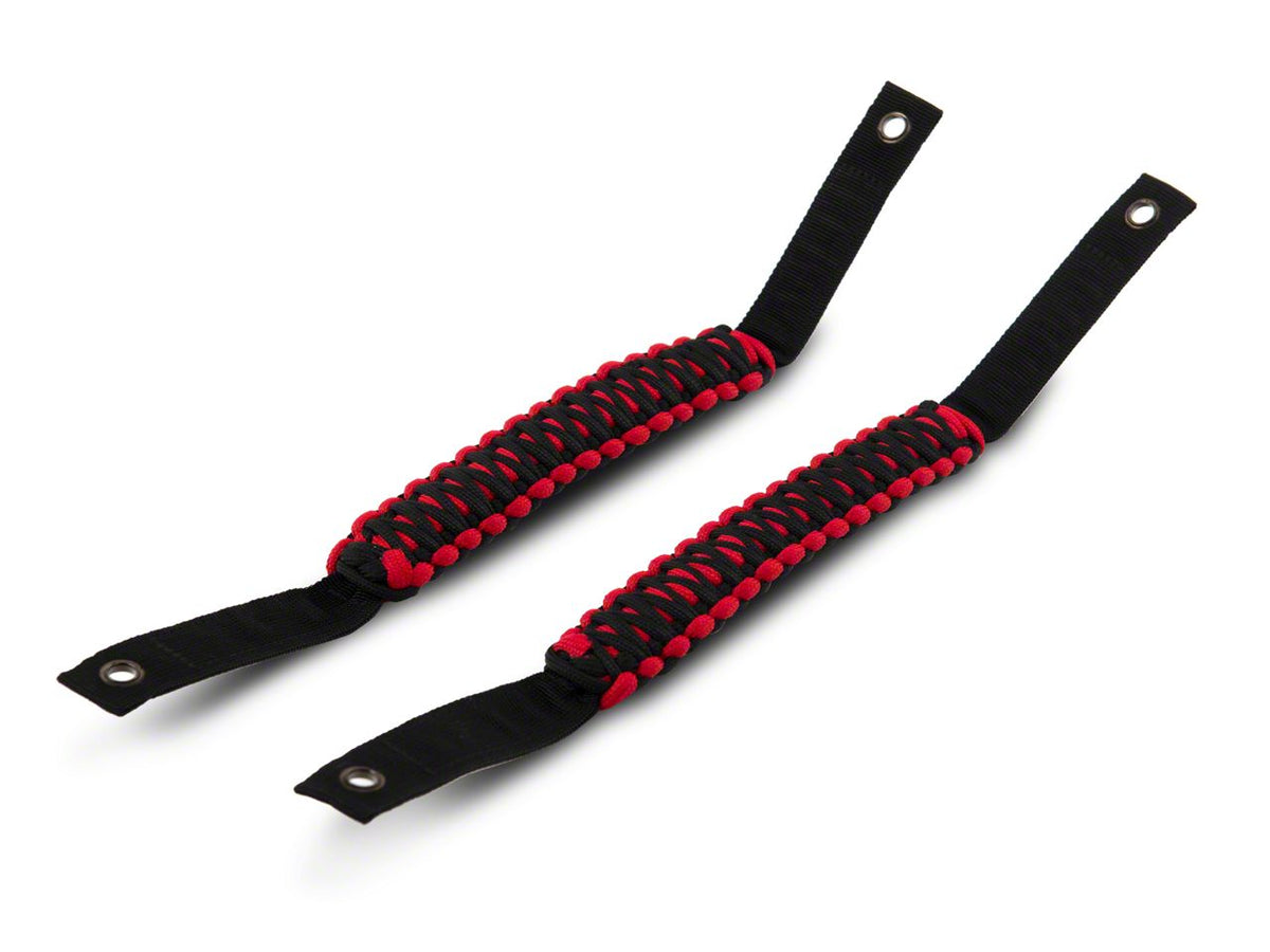 RedRock Paracord Grab Handles - Red for Ford Bronco - view 6