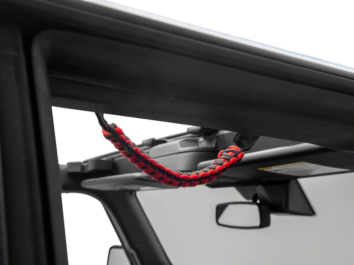 RedRock Paracord Grab Handles - Red for Ford Bronco - view 3