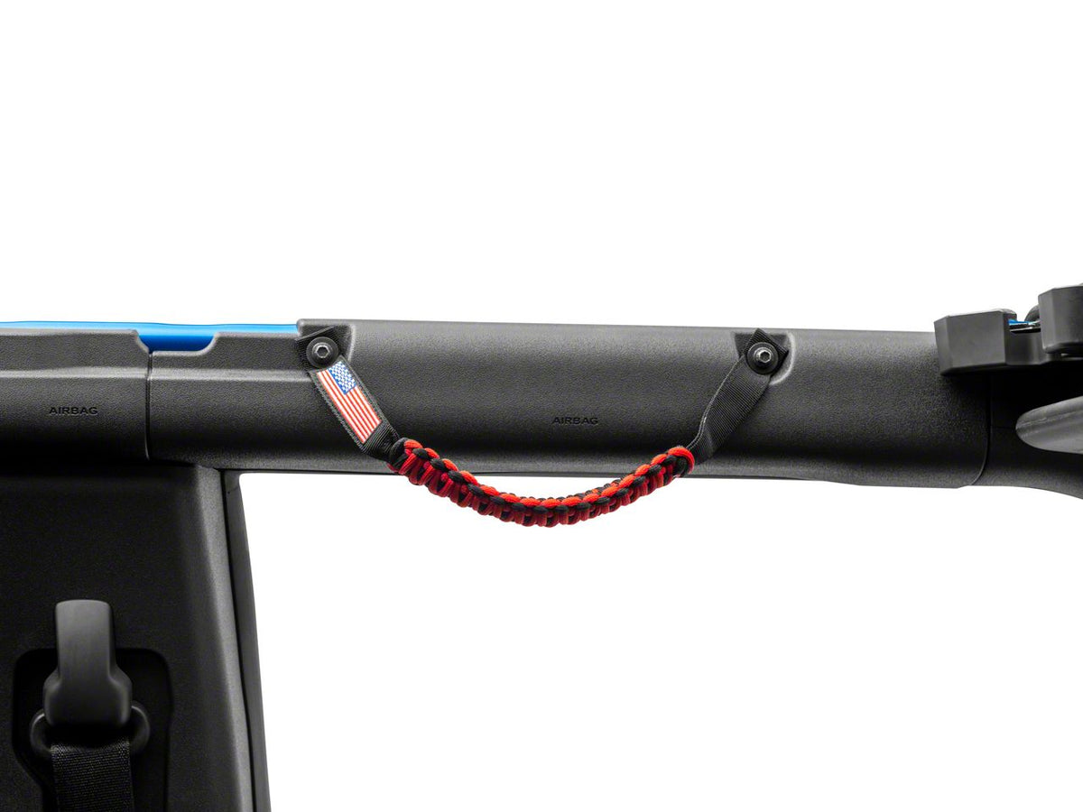 RedRock Paracord Grab Handles - Red for Ford Bronco - view 4