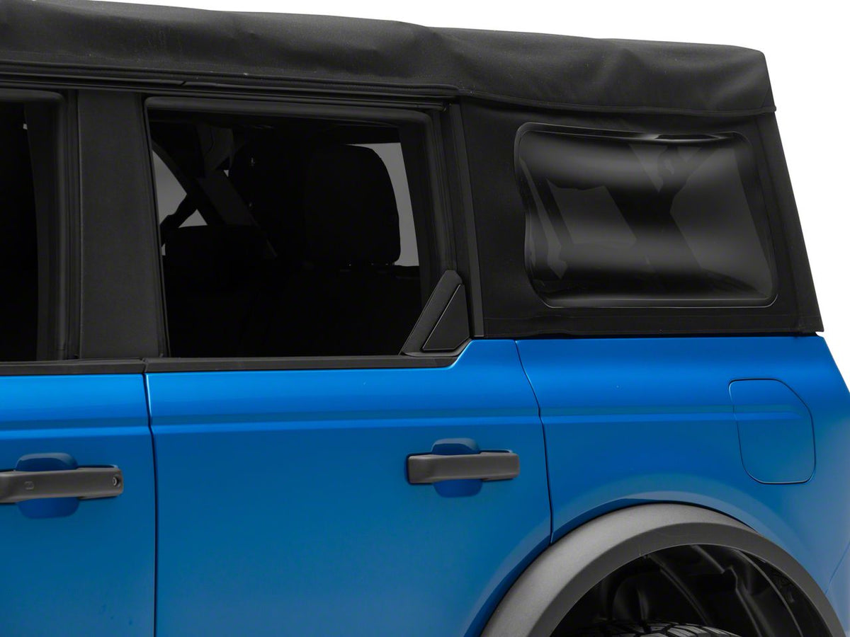 RedRock Rear Window Trim - Black for Ford Bronco - view 3