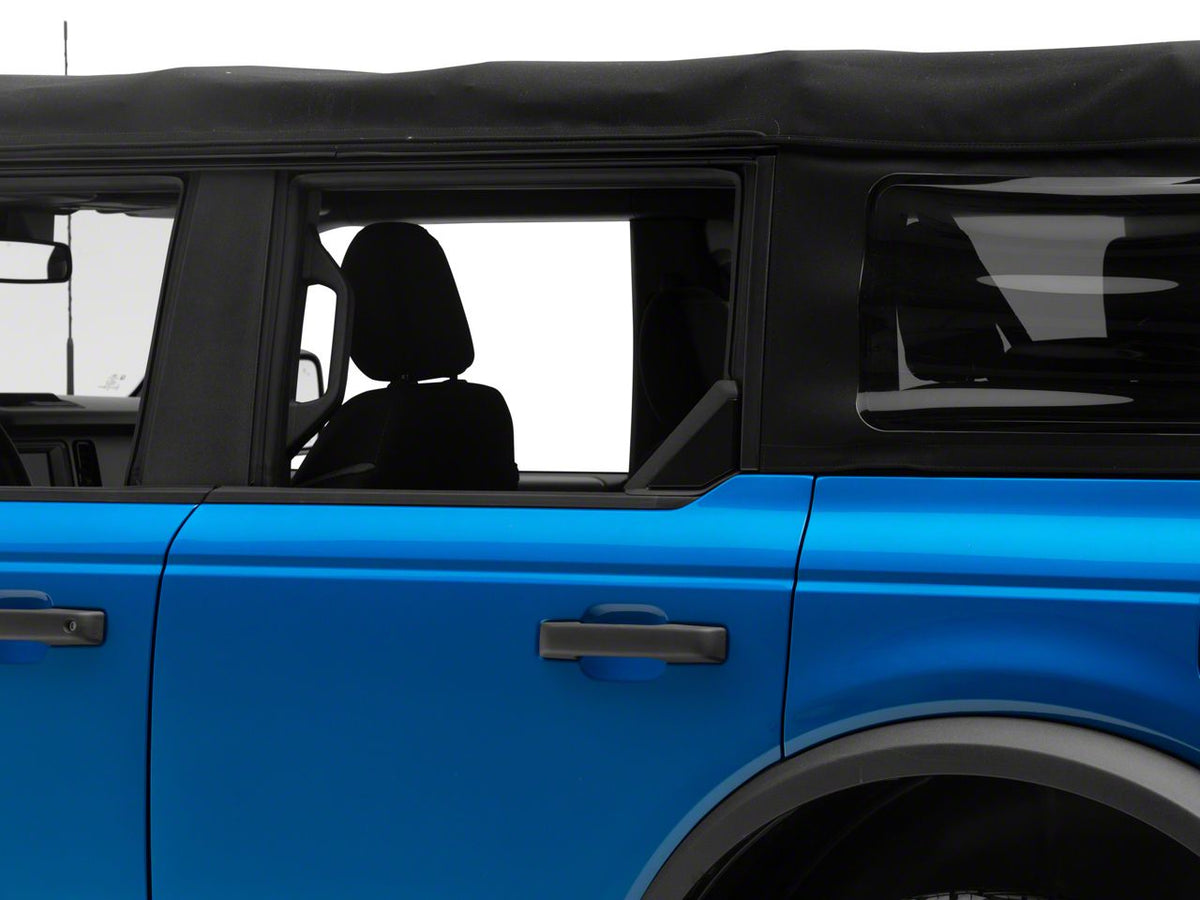 RedRock Rear Window Trim - Black for Ford Bronco - view 4