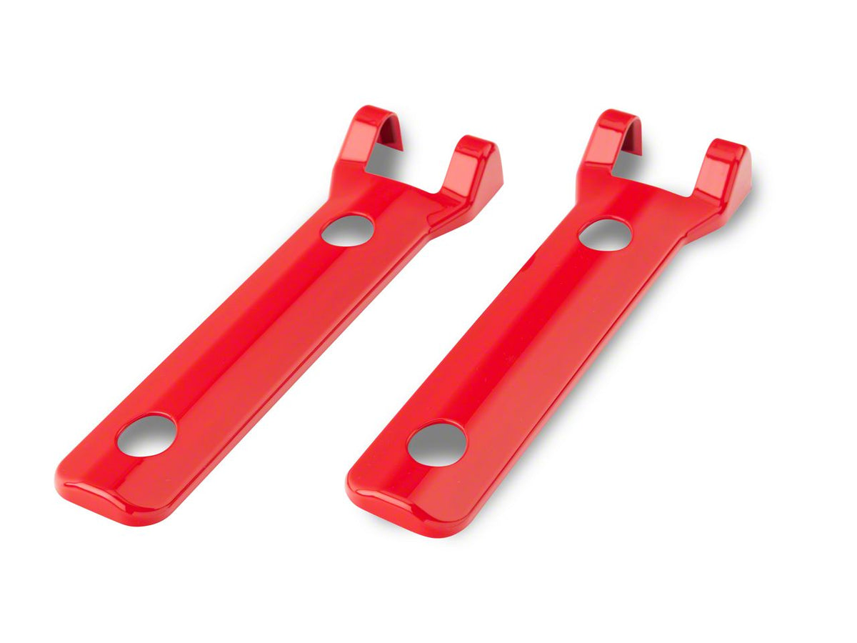RedRock Tailgate Hinge Trim - Red for Ford Bronco - view 6