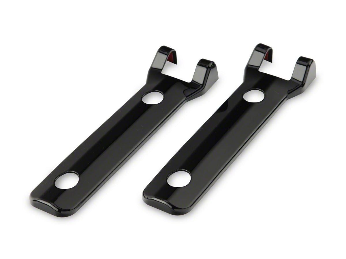 RedRock Tailgate Hinge Trim - Gloss Black for Ford Bronco - view 6