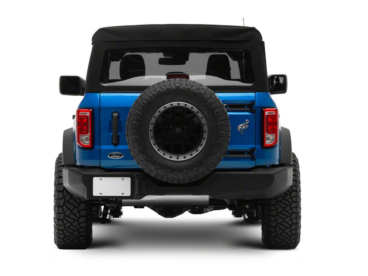 RedRock Tailgate Hinge Trim - Gloss Black for Ford Bronco - view 4
