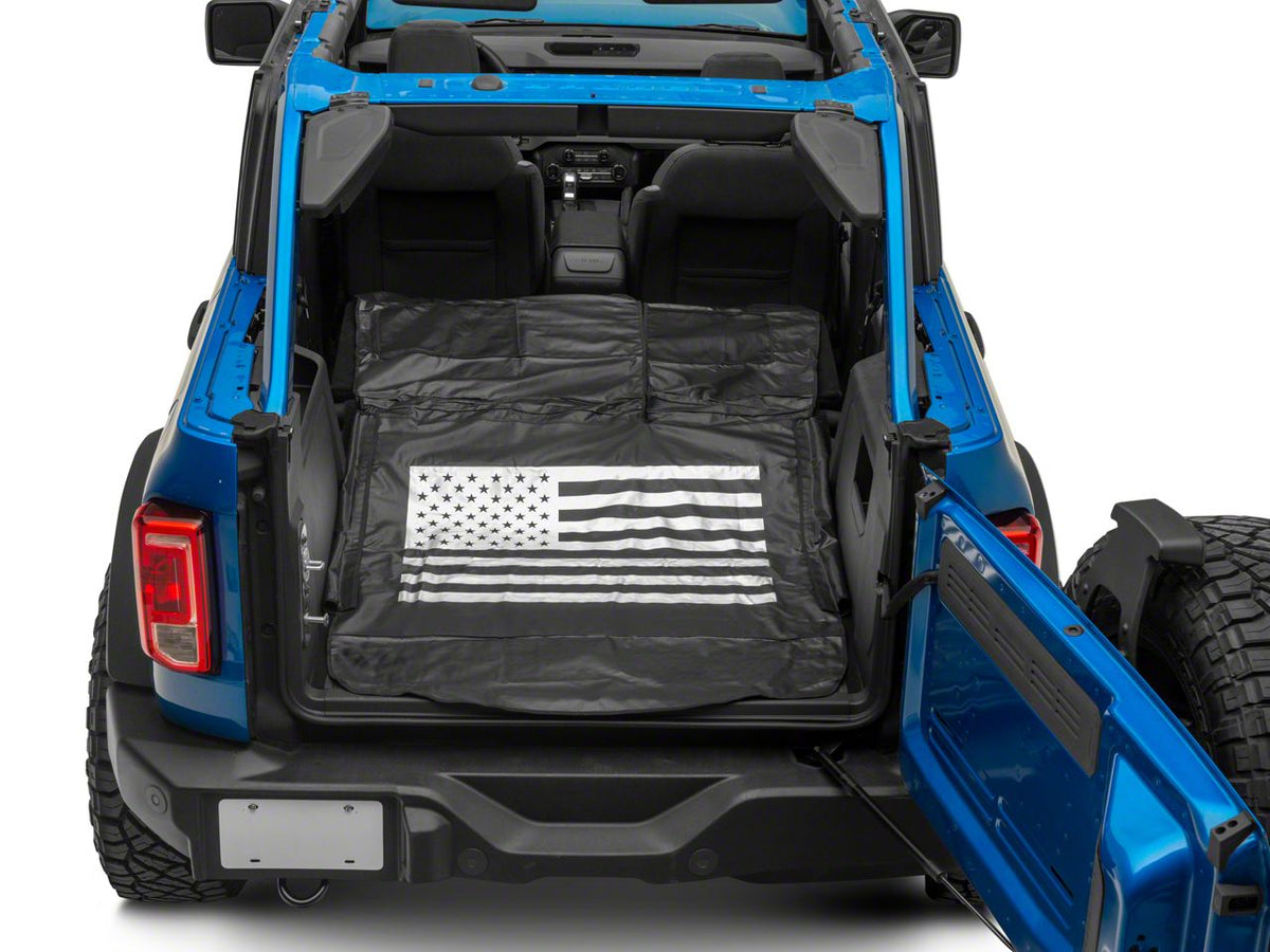 RedRock Cargo Mat with USA Flag Logo for Ford Bronco - view 3
