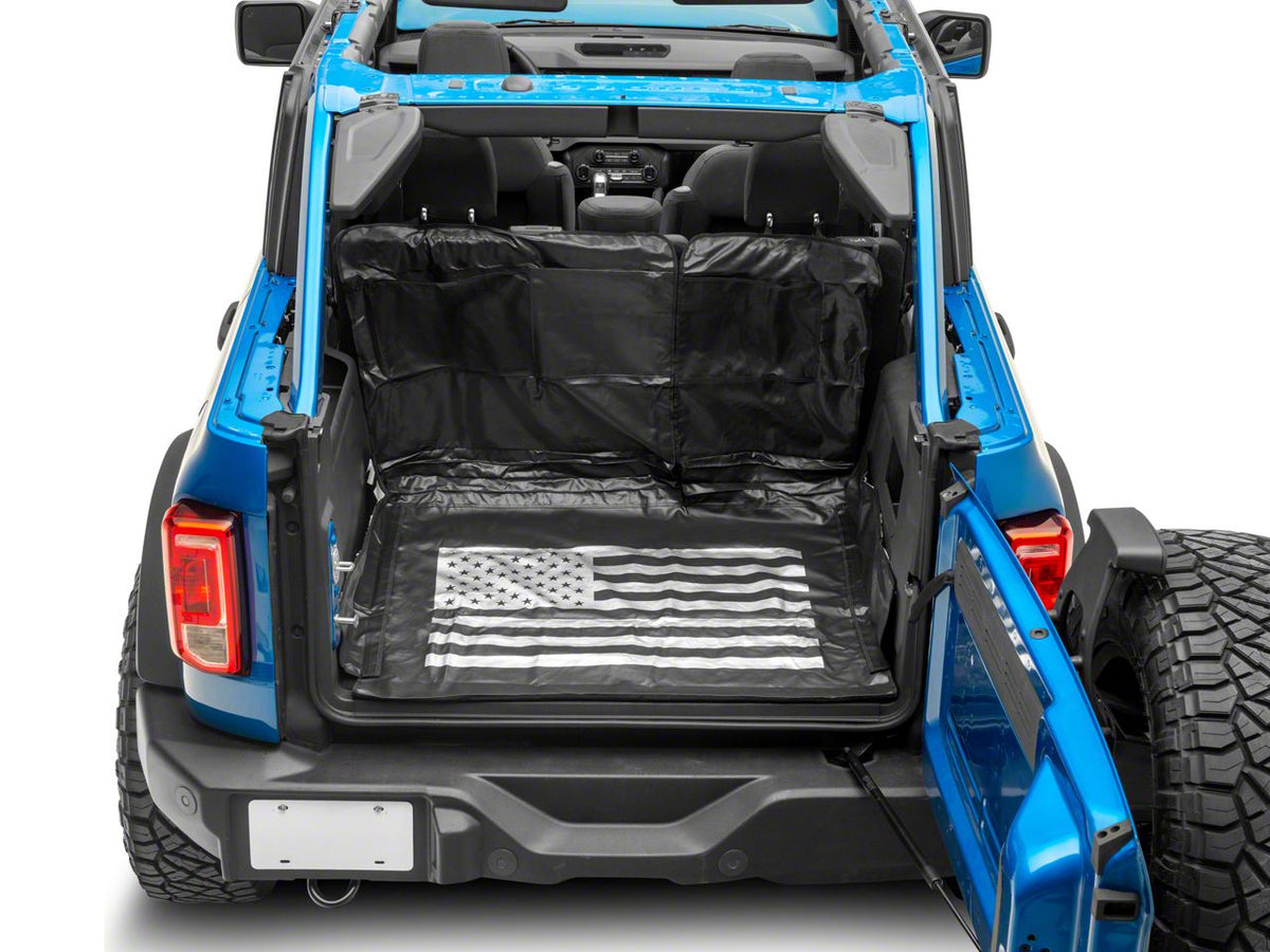 RedRock Cargo Mat with USA Flag Logo for Ford Bronco - view 4