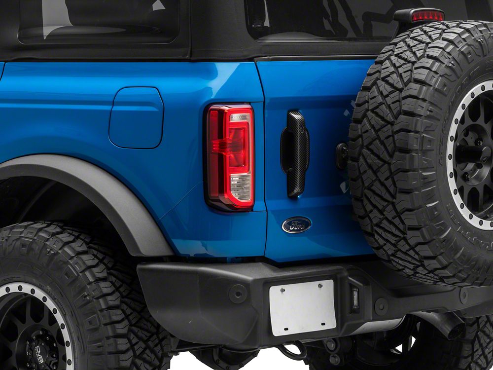RedRock Door Handle and Recess Covers - Carbon Fiber Look for Ford Bronco - view 10