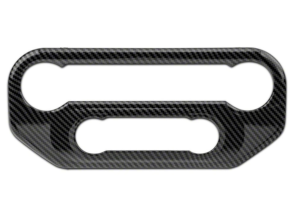 RedRock HVAC/Radio Panel Trim - Carbon Fiber Look for Ford Bronco - view 3
