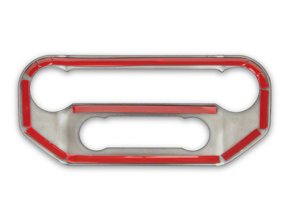 RedRock HVAC/Radio Panel Trim - Carbon Fiber Look for Ford Bronco - view 5
