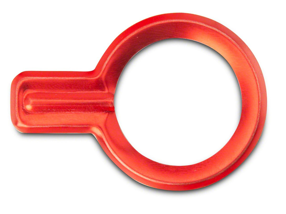 RedRock Billet Start-Stop Button Cover - Red for Ford Bronco - view 5