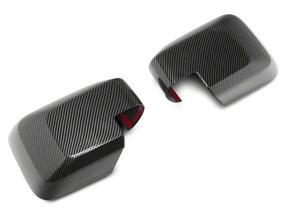 RedRock Mirror Covers - Carbon Fiber Look for Ford Bronco - view 2