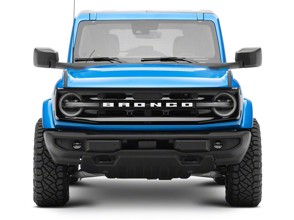 RedRock Mirror Covers - Carbon Fiber Look for Ford Bronco - view 7