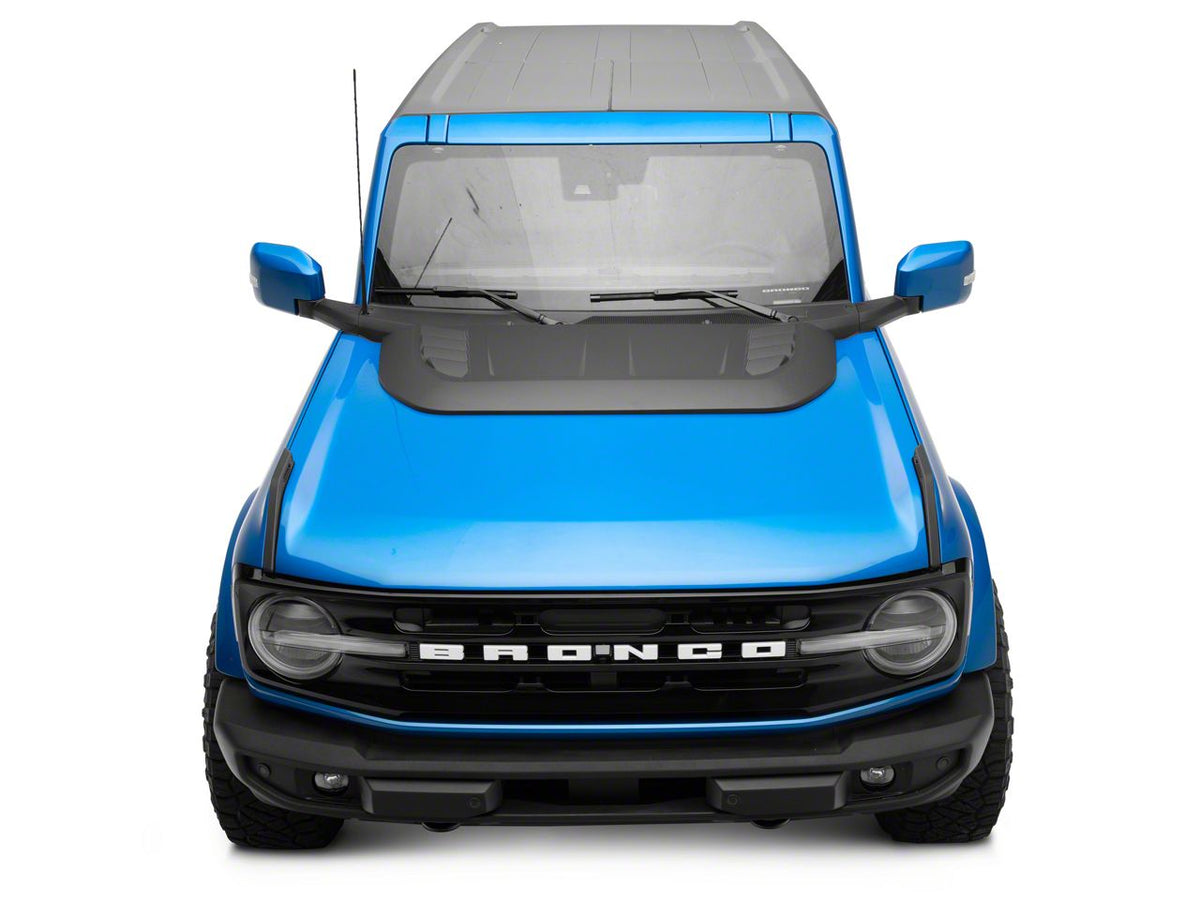 RedRock Hood Scoop - Matte Black for Ford Bronco - view 2