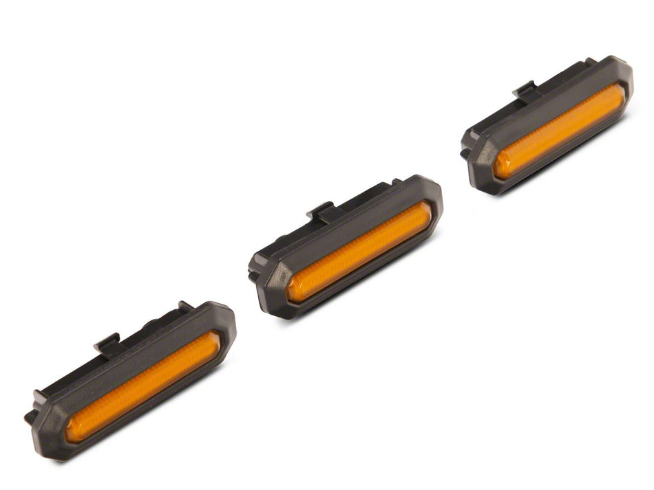 RedRock 3-Piece LED Grille Light Kit for Badlands and Wildtrak for Ford Bronco - view 7