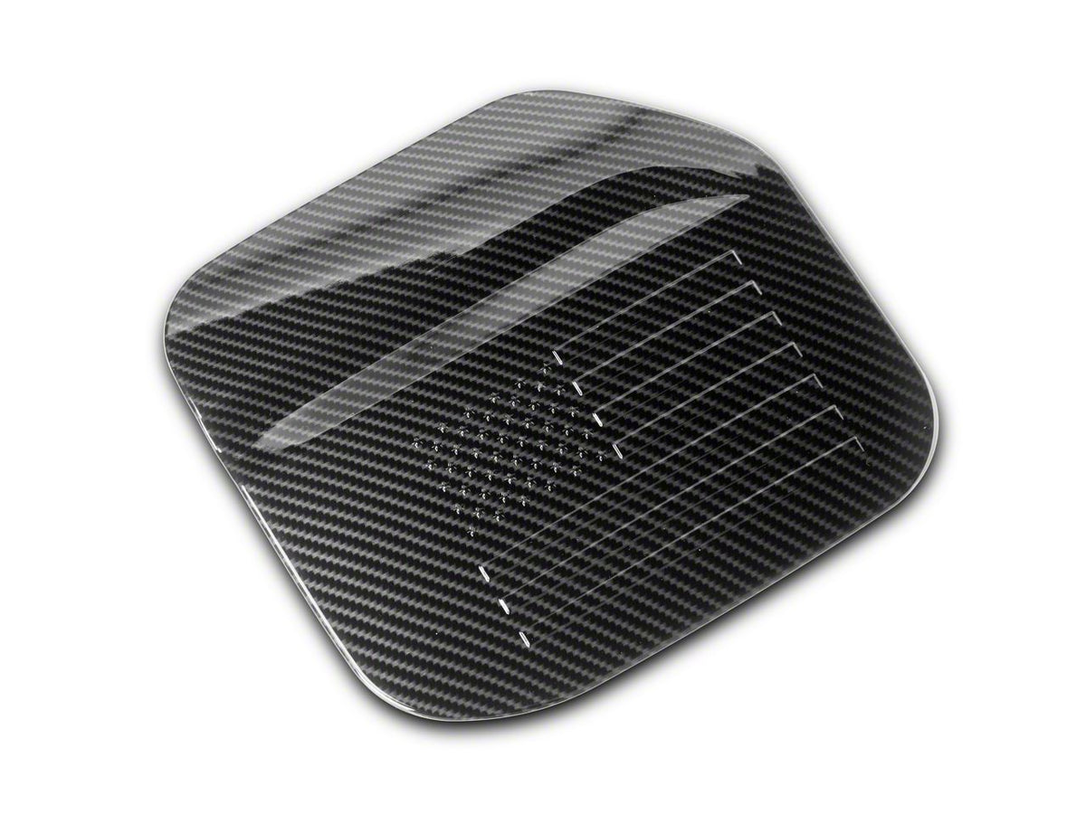 RedRock Fuel Door Cover - Carbon Fiber Look for Ford Bronco - view 4
