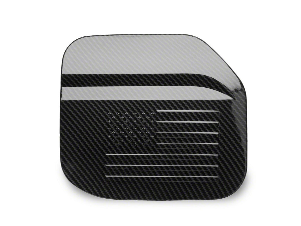 RedRock Fuel Door Cover - Carbon Fiber Look for Ford Bronco - view 5
