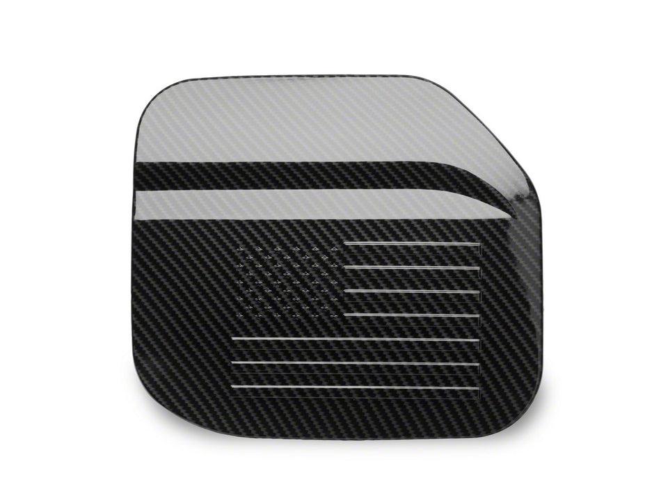 RedRock Fuel Door Cover - Carbon Fiber Look for Ford Bronco - view 5
