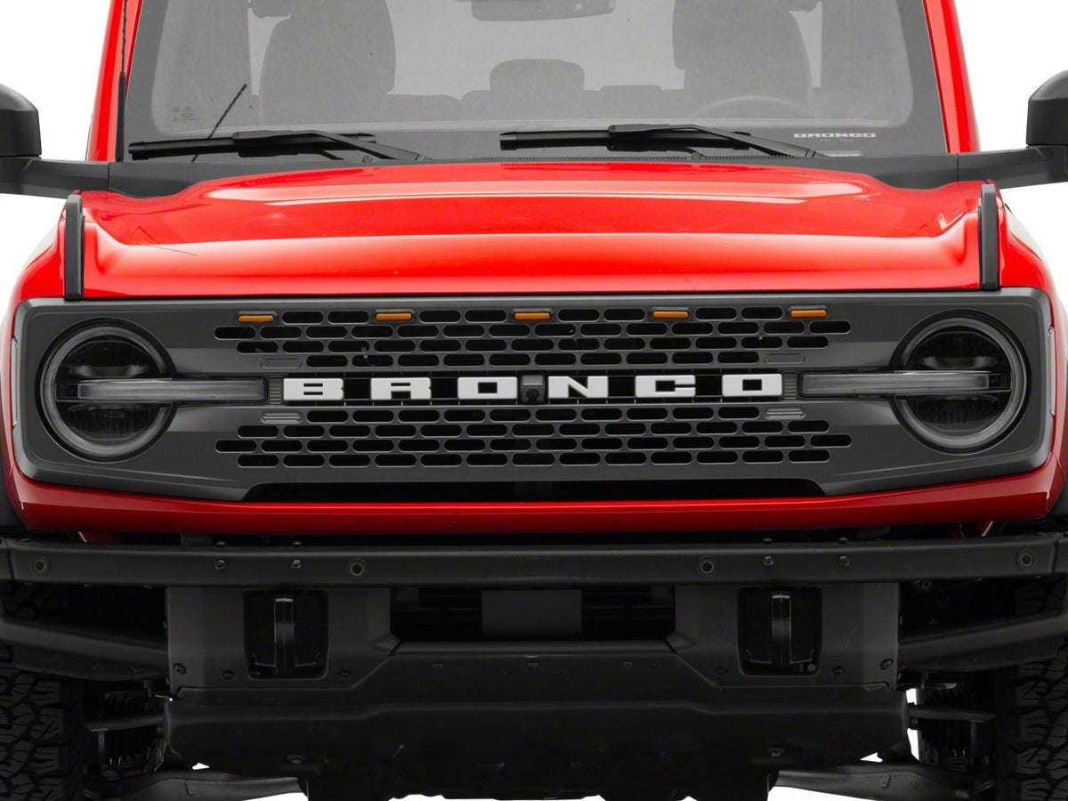 RedRock 5-Piece LED Grille Light Kit for Ford Bronco - view 4