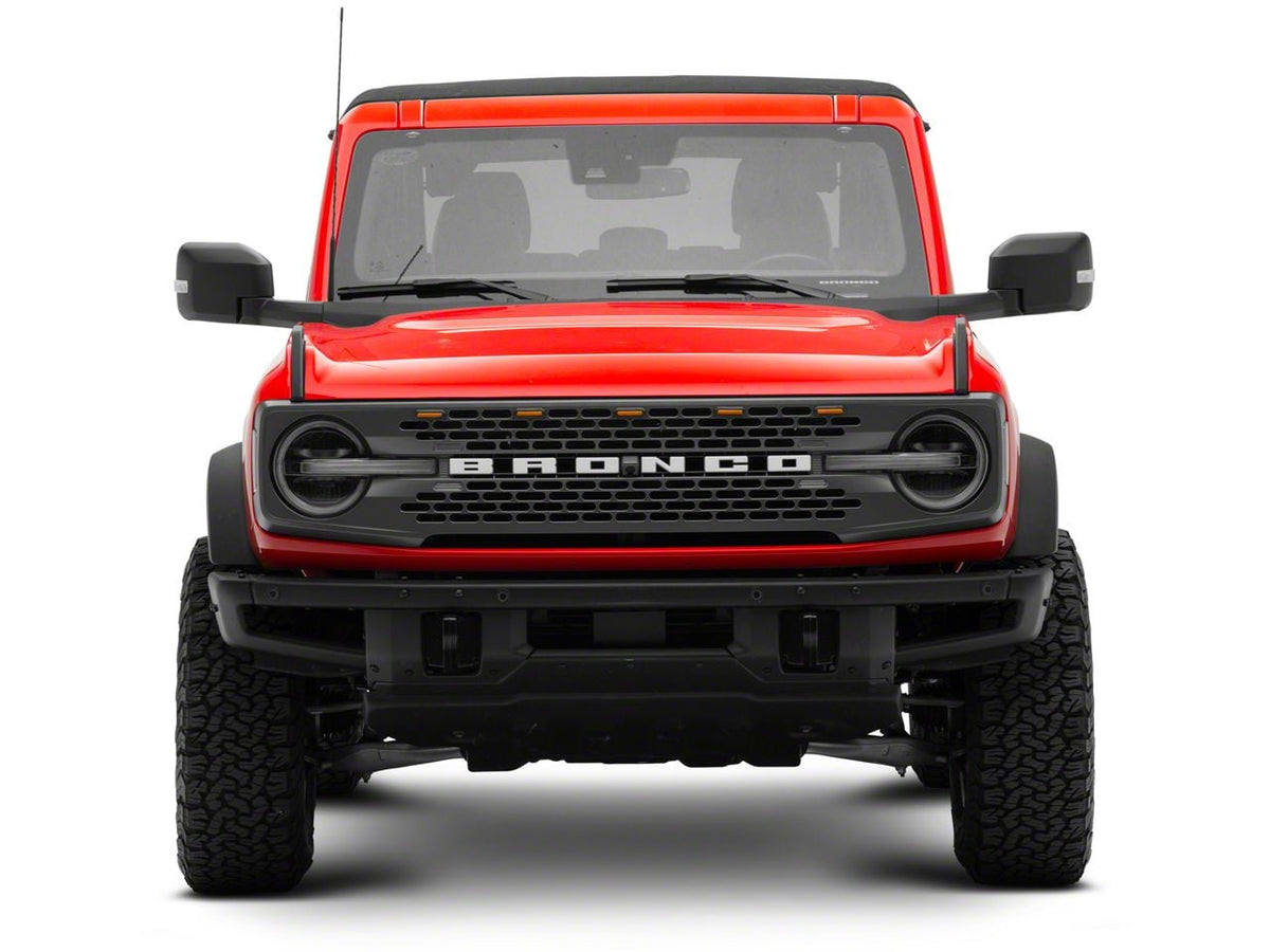 RedRock 5-Piece LED Grille Light Kit for Ford Bronco - view 5