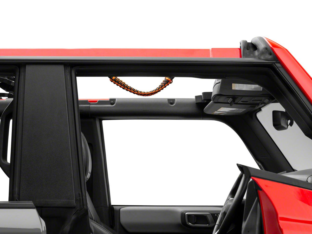 RedRock Paracord Grab Handle - Black and Orange for Ford Bronco - view 2