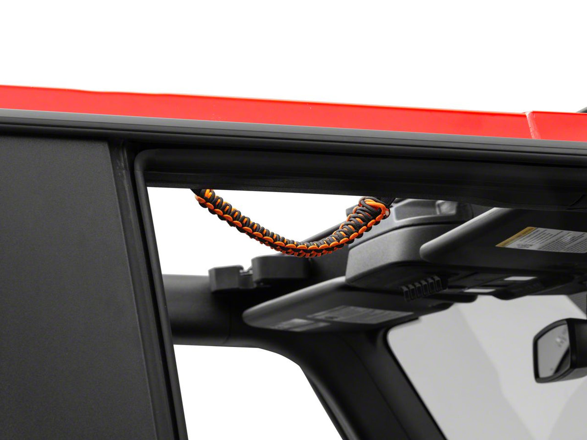 RedRock Paracord Grab Handle - Black and Orange for Ford Bronco - view 3