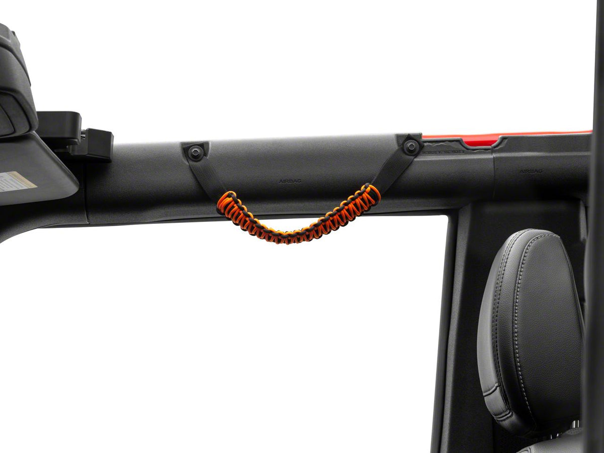 RedRock Paracord Grab Handle - Black and Orange for Ford Bronco - view 4