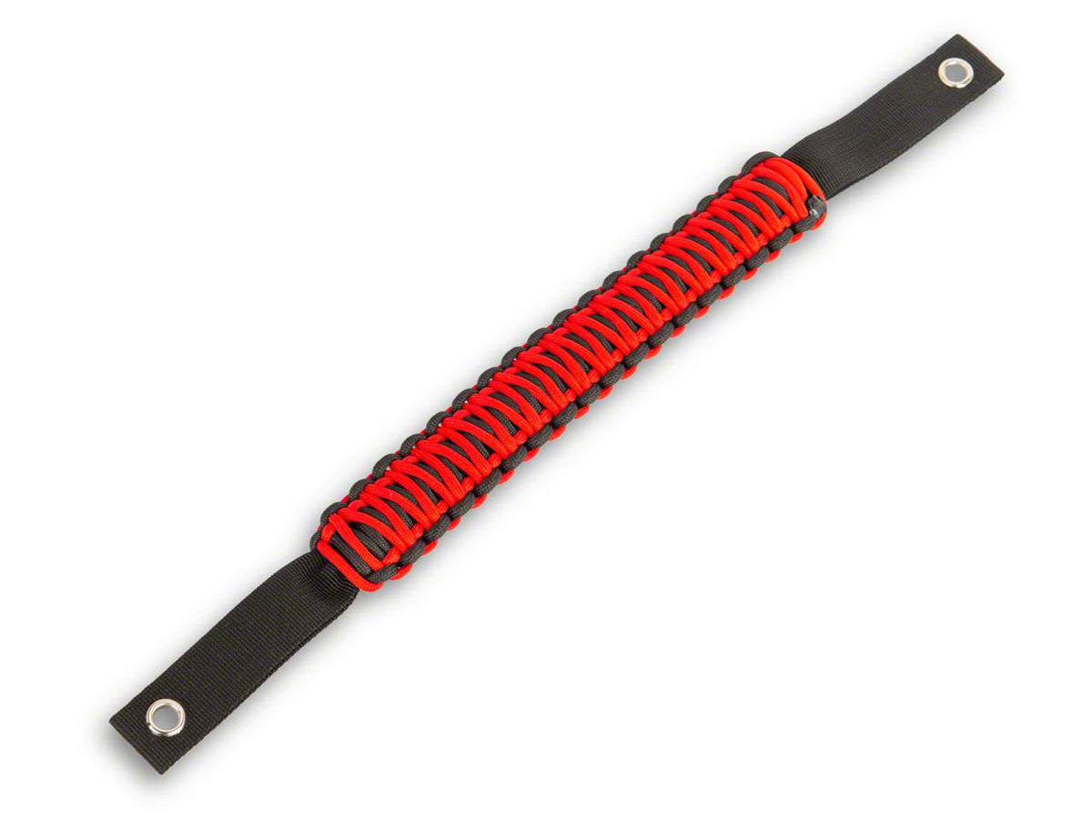 RedRock Paracord Grab Handle - Black and Red for Ford Bronco - view 5