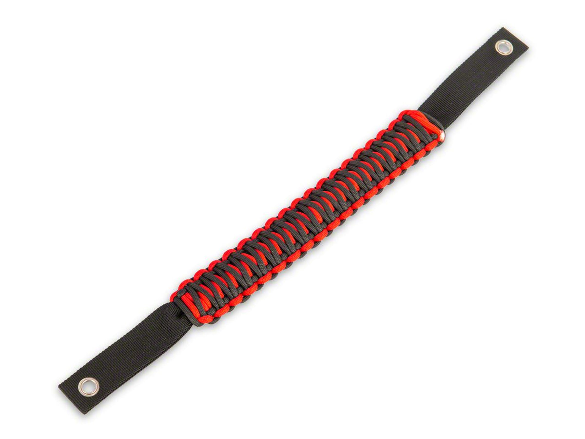 RedRock Paracord Grab Handle - Black and Red for Ford Bronco - view 6